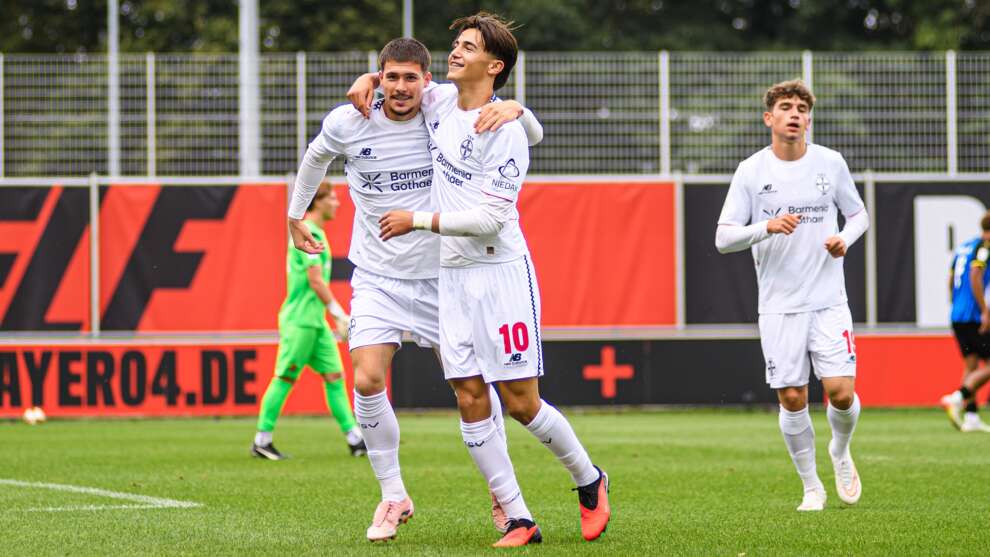 U19 beim Auswärtsspiel in Leverkusen